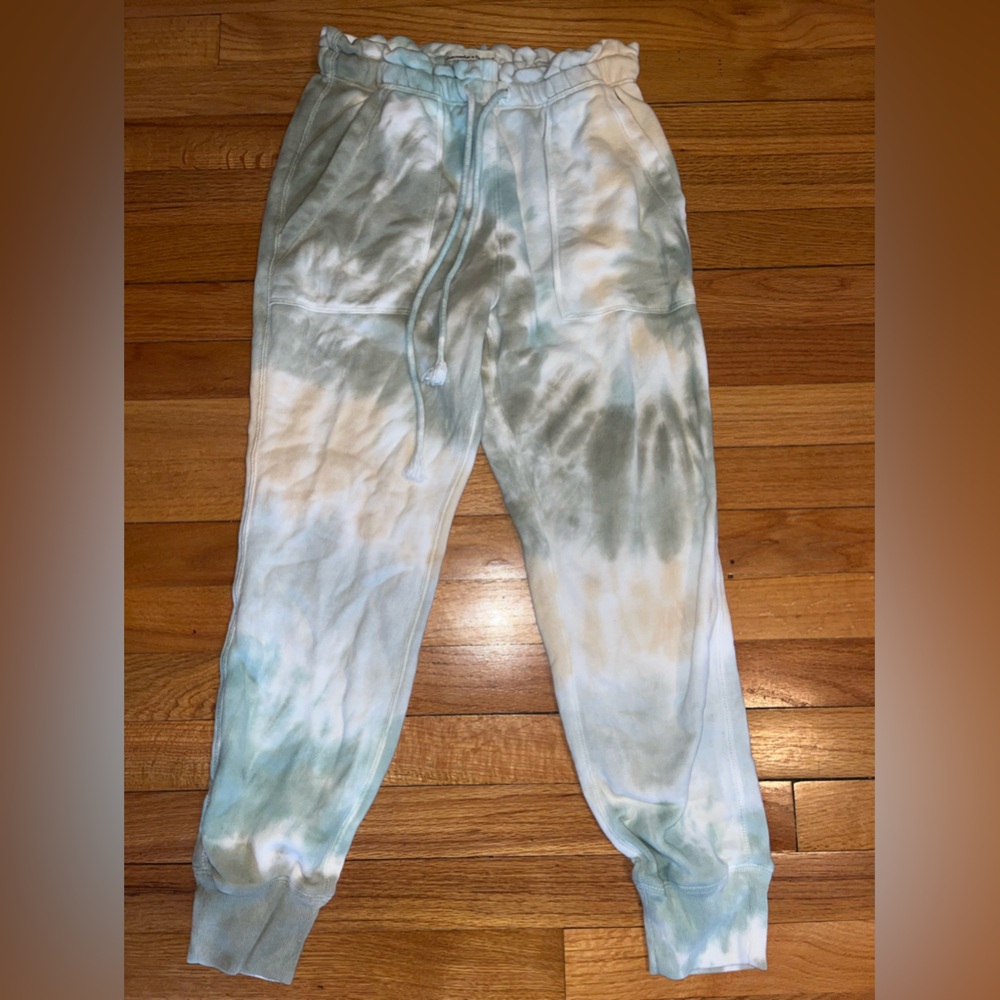 Women’s Abercrombie Soft A&F Collection Tie Dyed Jogger Sweatpants